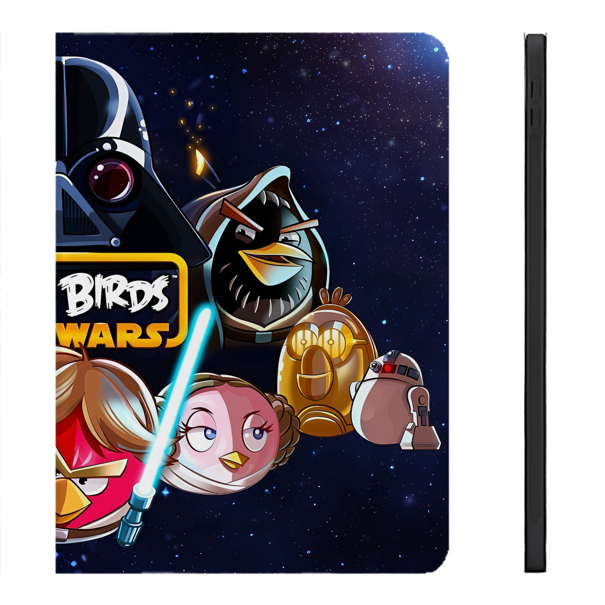 （画像用） Angry Birds アングリーバード IPadケース ペンホルダー付き ブックスタイルデザイン